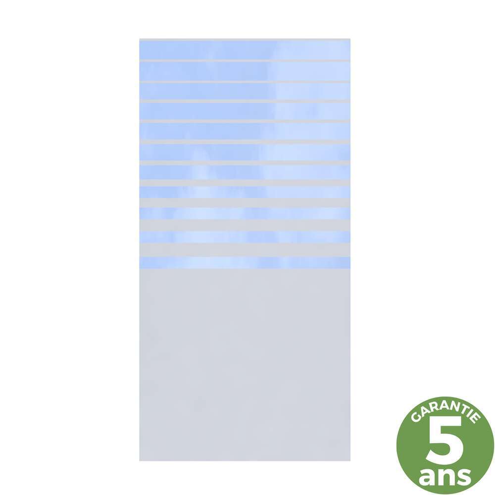 Panneau Lines 2, en verre - l.90 x H.180 cm