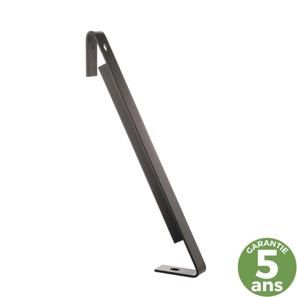 Barre de renfort, gris anthracite L.24 x l.4 x H.16 cm