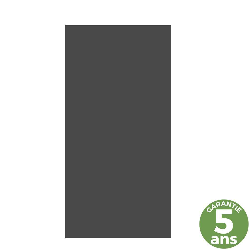 Panneau en HPL, gris anthracite - l.90 x H.180 cm
