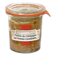 Terrine de Campagne aux pommes caramélisées, 100g