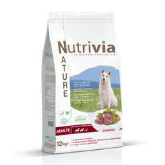 Aliments complet chien Nutrivia: canard 12kg