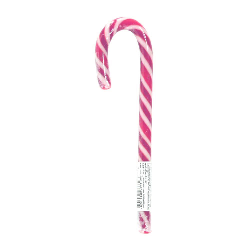 Canne sucre dâorge goÃ»t framboise: sucre, 28g