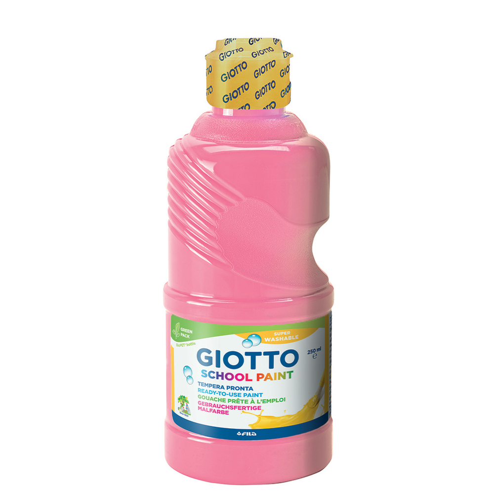Gouache Giotto Schoolpaint, flacon 250ml - Rose
