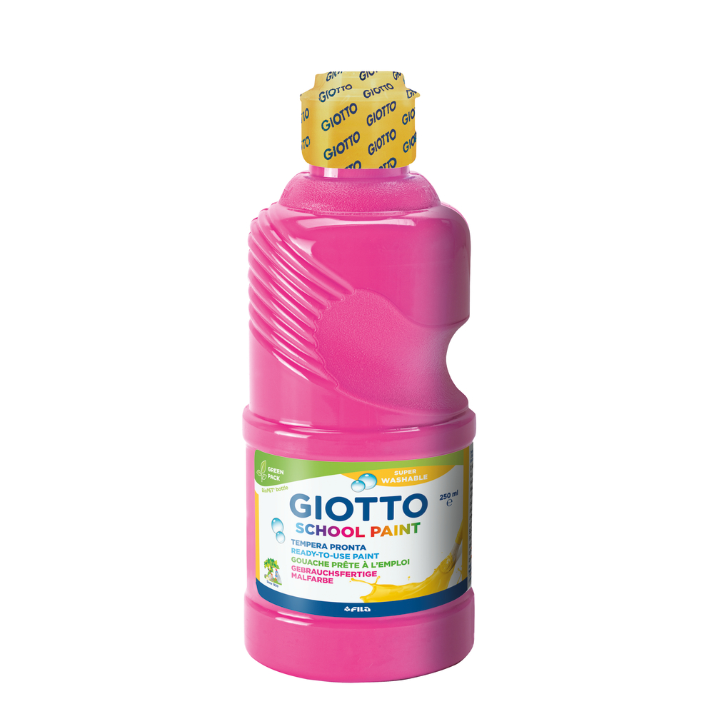 Gouache Giotto Schoolpaint, flacon 250ml - Magenta