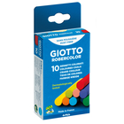 Etui 10 craies Giotto Robercolor , couleurs assorties