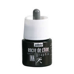 Encre de chine, le flacon de 45ml - Noir India Ink