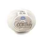 Pelote 100 % baby en laine coloris blanc 01 - 50 g