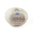 Pelote 100 % baby en laine coloris écru 03 - 50 g