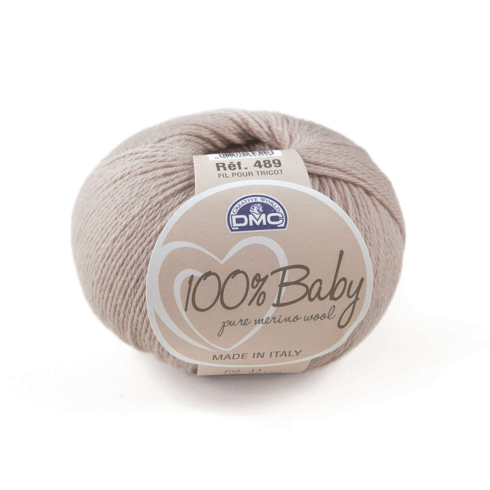 Lot de 5 pelotes de laine pour bébé - 100 g - Multicolore - 500 g