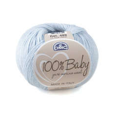 Laine 100% Baby, la pelote de 50 gr - Bleu - 071