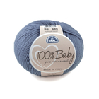 Pelote 100 % baby en laine coloris Blue jeans 072 - 50 g