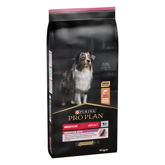 Croquettes pour chien adulte peau sensible : 14 kg
