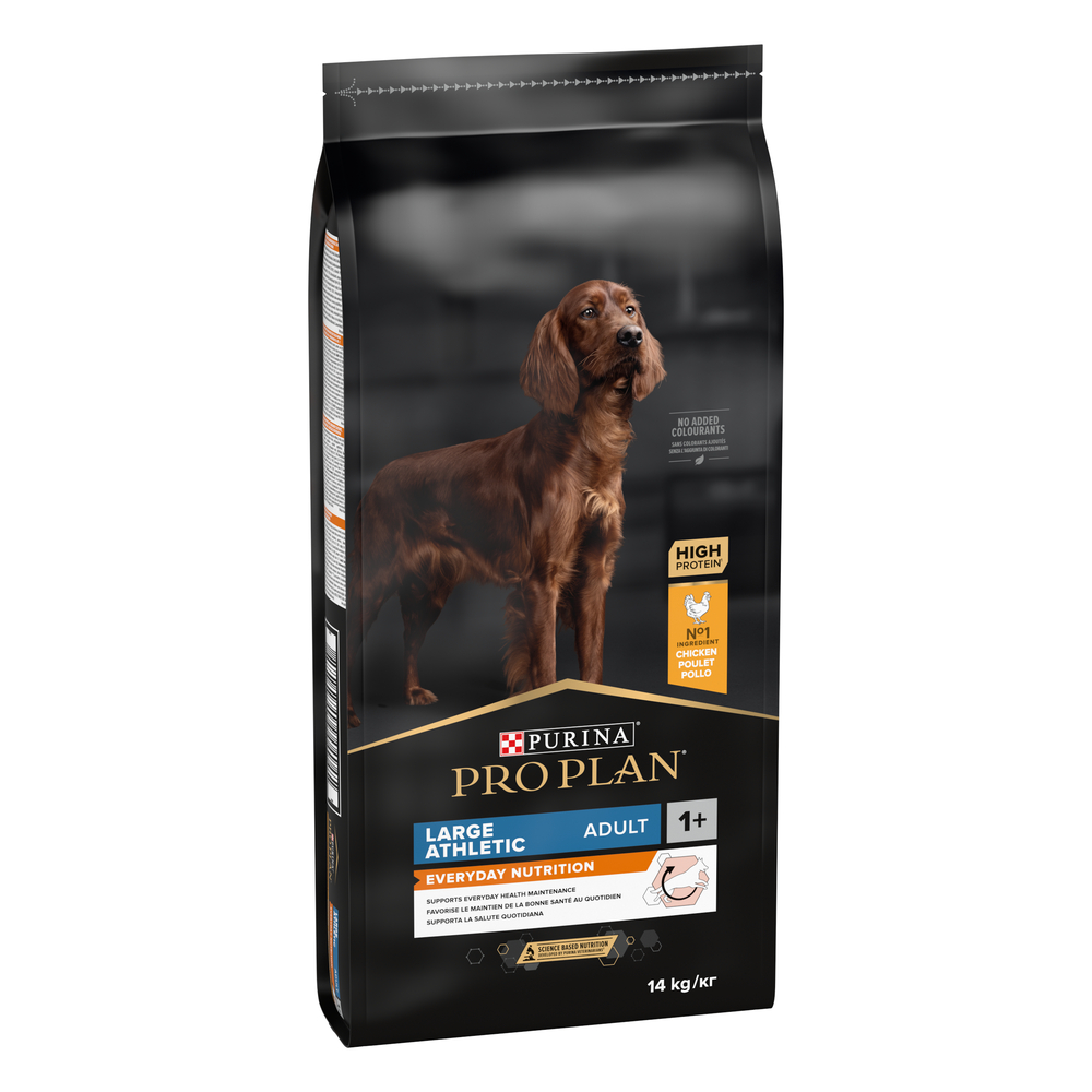 Croquettes pour chien adulte athlétique : 14 kg