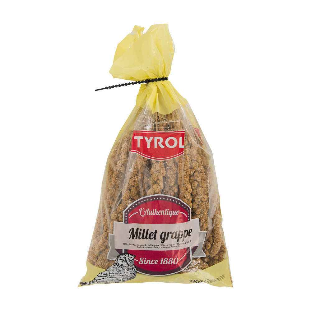 Millet pour oiseaux en grappes - 1kg