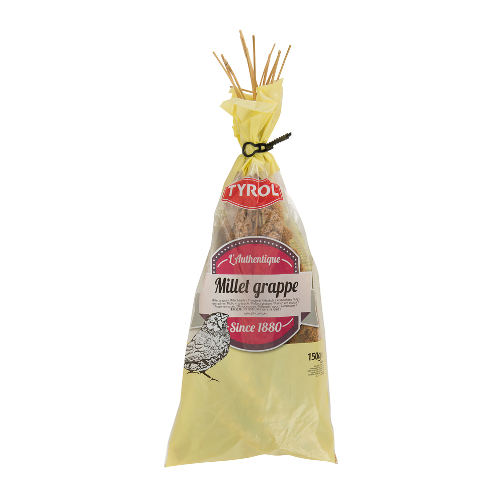 Millet pour oiseaux en grappes - 150 g