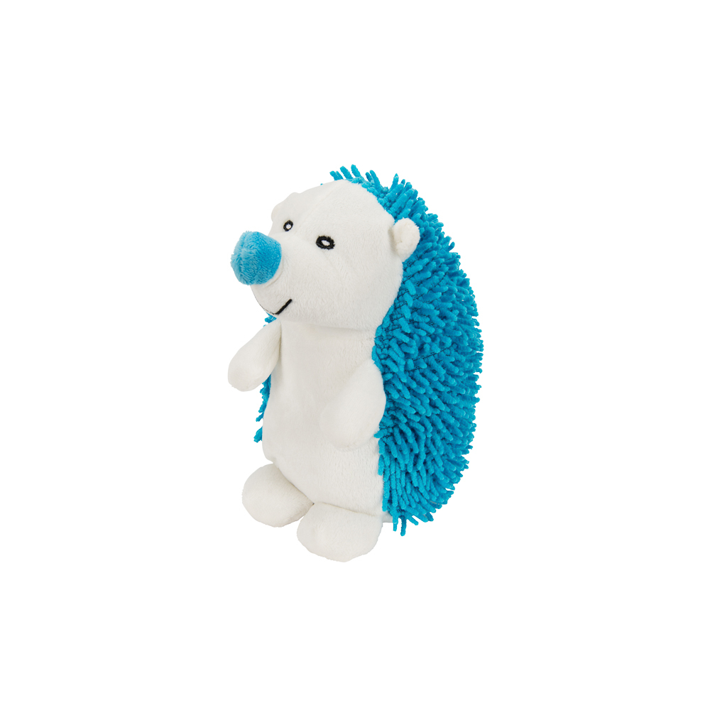 Jouet hérisson qui glousse pour chien : L10xl11xH16 cm