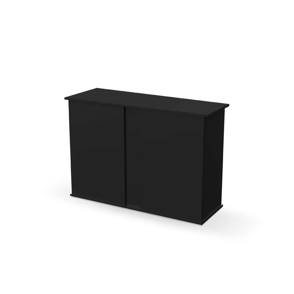 Meuble pour aquarium Emotions Pro bois noir - 121x40x83 cm