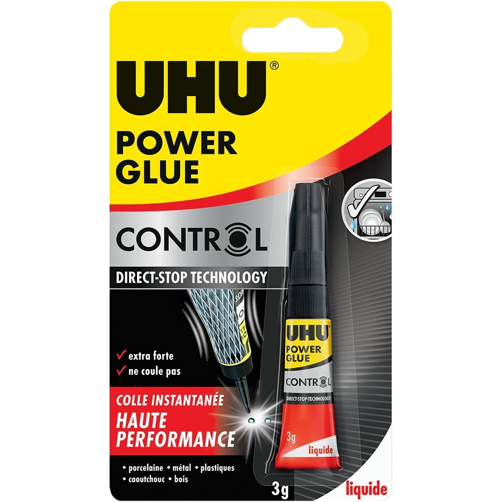 Colle Power Glue liquide, le tube de 3g
