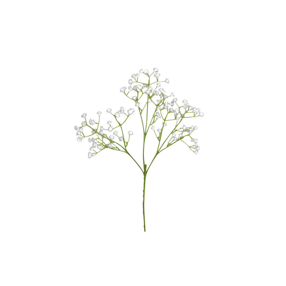 Fleur artificielle tige de gypsophile vert