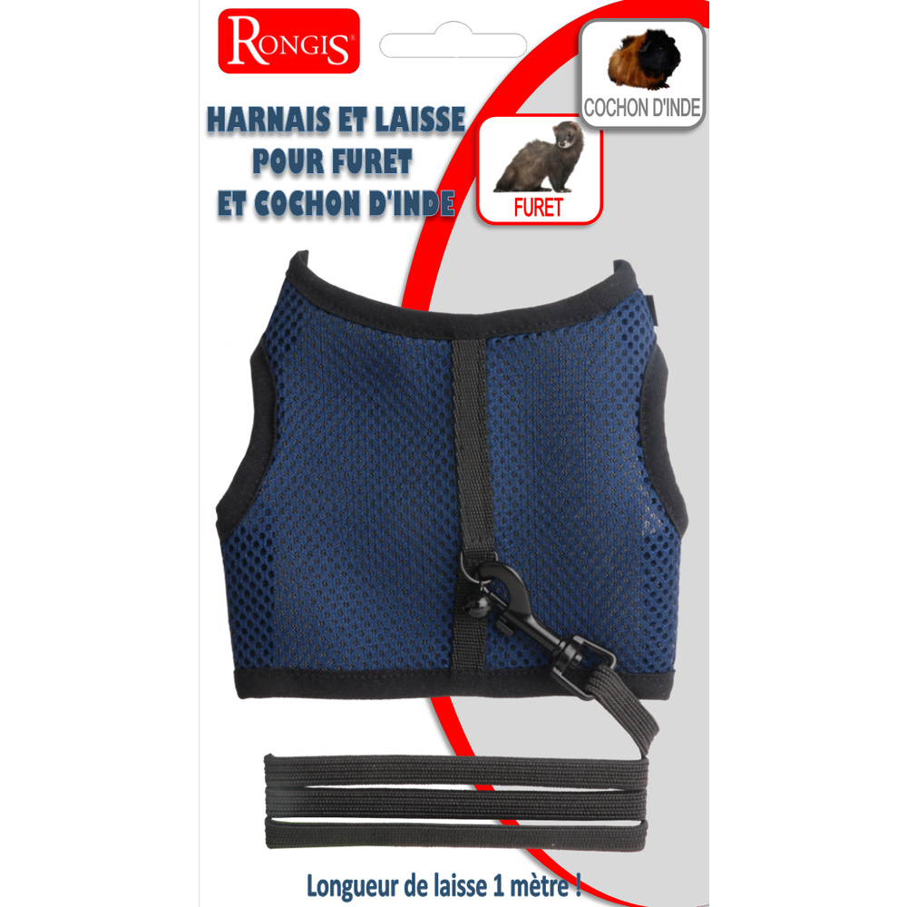 Harnais Et Laisse De Cochon D'inde Ceinture Réglable Pour Furet