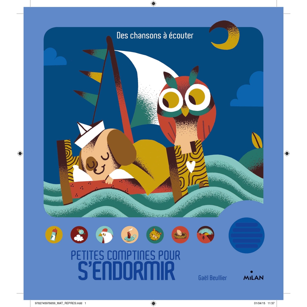 Livre Petites comptines pour s'endormir