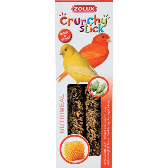 Friandise Crunchy Stick au miel pour canaris x2 - 85 g