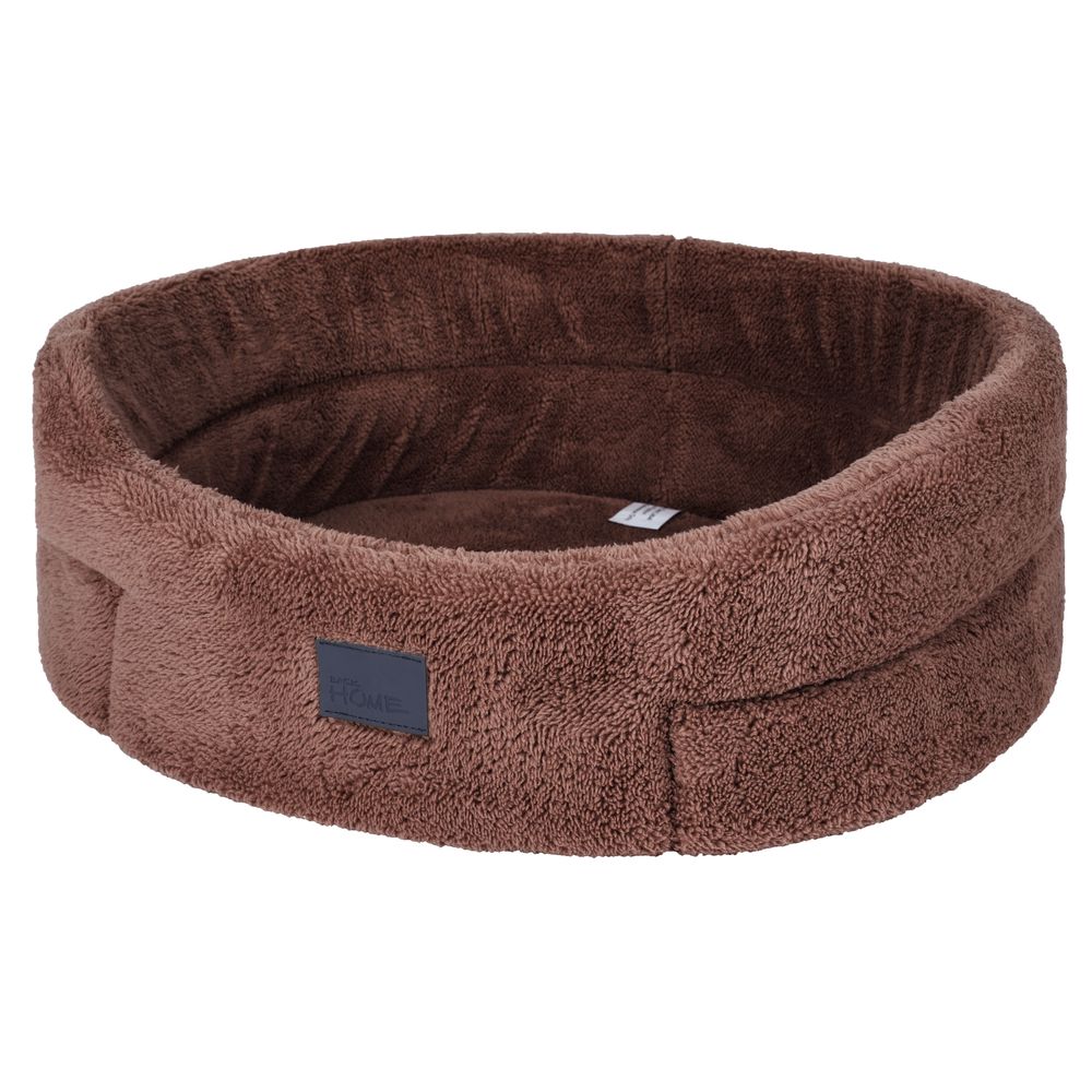 Corbeille chien Wouapy Home : tissu peluche L45xl37xH16 cm
