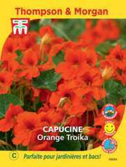 Capucine Orange Troika graines en sachet