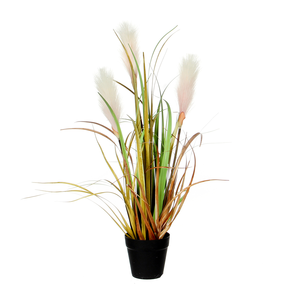 POT ROSEAU MARRON PP D10H53-(583108)