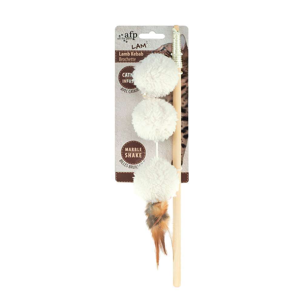Jouet pour chat : brochette l64xH4 cm