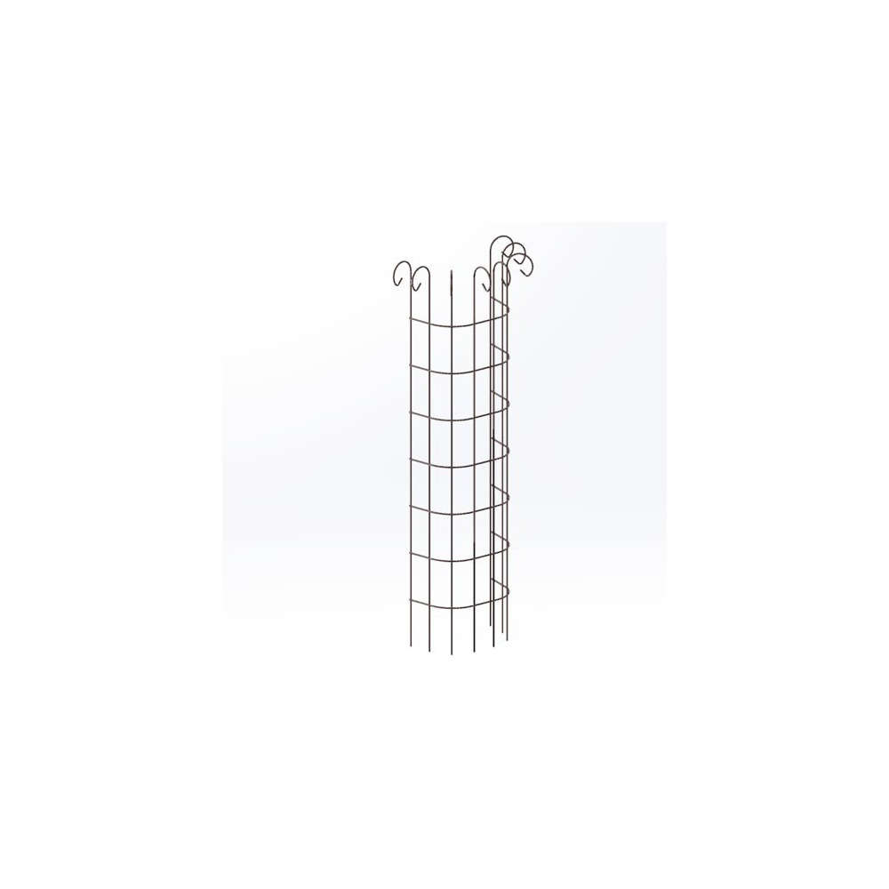 Colonne grimpante Volute, en acier H. 170 cm