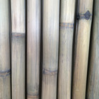Tronçon de bambou naturel sec lasuré gris - D.6xL200 cm
