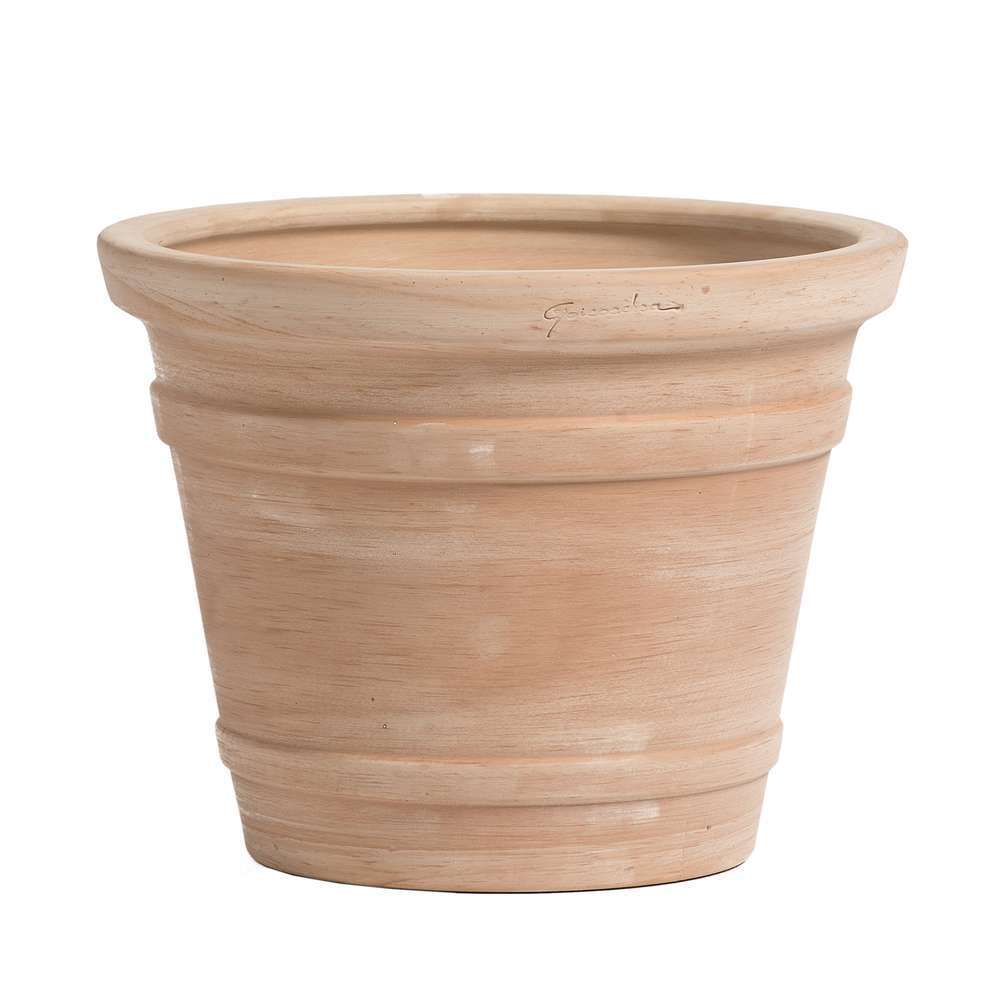 Cuvier moulure, en terre cuite Ø 32 x H. 24 cm