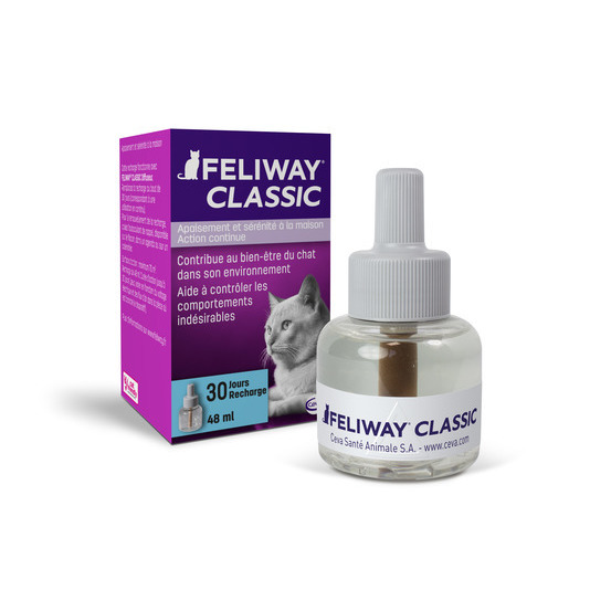 Produit apaisant Feliway pour chat : recharge 30 jours