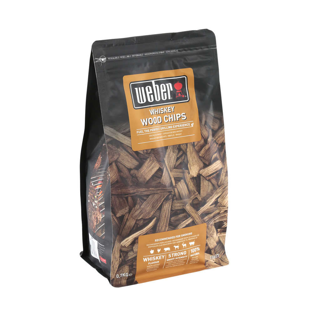 Copeaux de bois de fumage pour aliments whisky - 0,7 kg