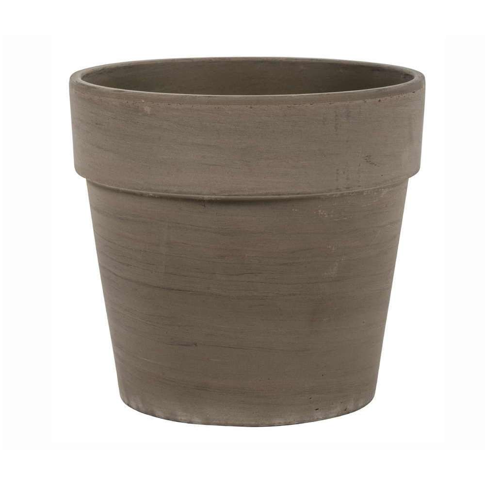 Pot Calima en terre cuite, basalt Ø 38 x H. 33 cm
