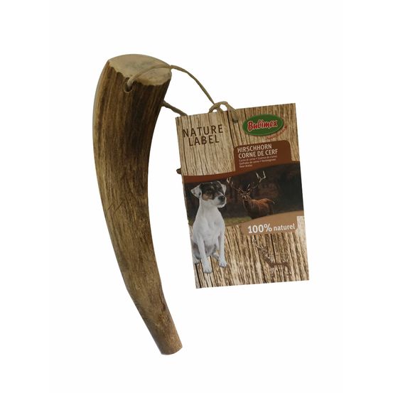 Friandise corne de cerf taille M pour chien : 80 à 120g