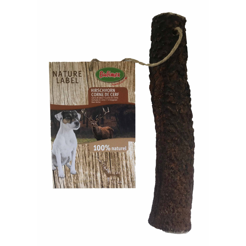Friandise corne de cerf taille L : 120 Ã  160g