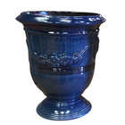 Vase Anduze Mini, bleu Ø 17 x H. 22 cm