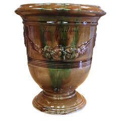 Vase Anduze Mini, coloris flammé Ø 28 x H. 32 cm