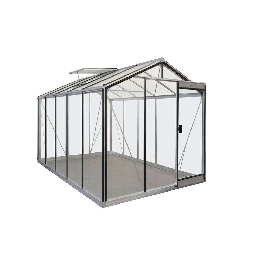 Serre R205H RÃ©tro : aluminium, verre, 8,61mÂ²