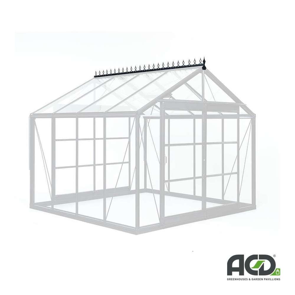 DÃ©coration faÃ®tiÃšreÂ : alu, long. 4 vitres