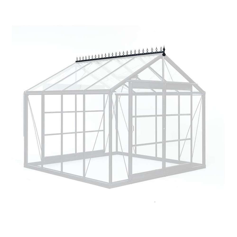 DÃ©coration faÃ®tiÃšreÂ : alu, long. 9 vitres