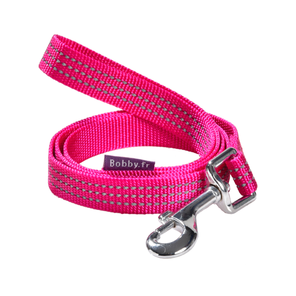 Laisse Safe pour chien de couleur fushia et de taille 20