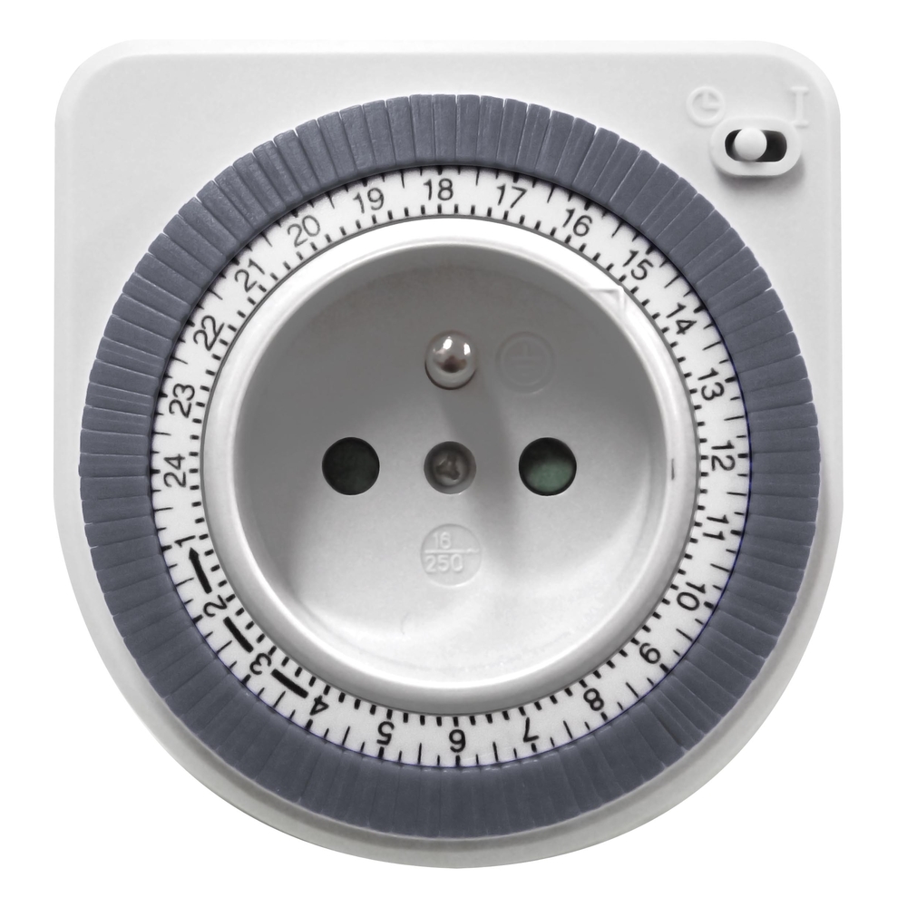 Programmateur journalier pour aquarium : Blanc