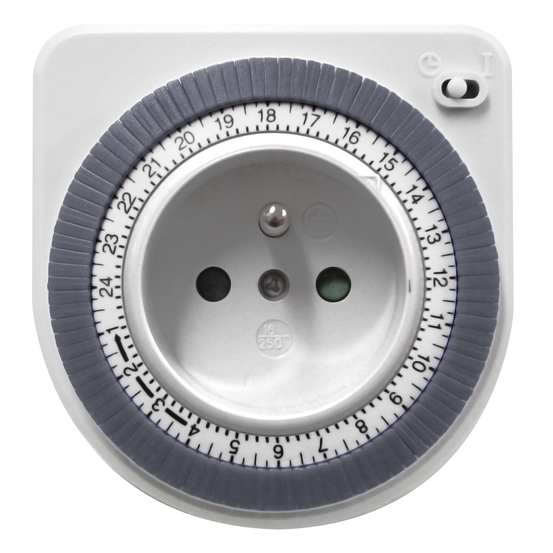 Programmateur journalier pour aquarium : Blanc