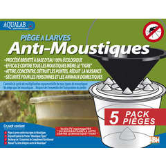 Pièges à larves AquaLab: Anti-moustiques, pack de 5