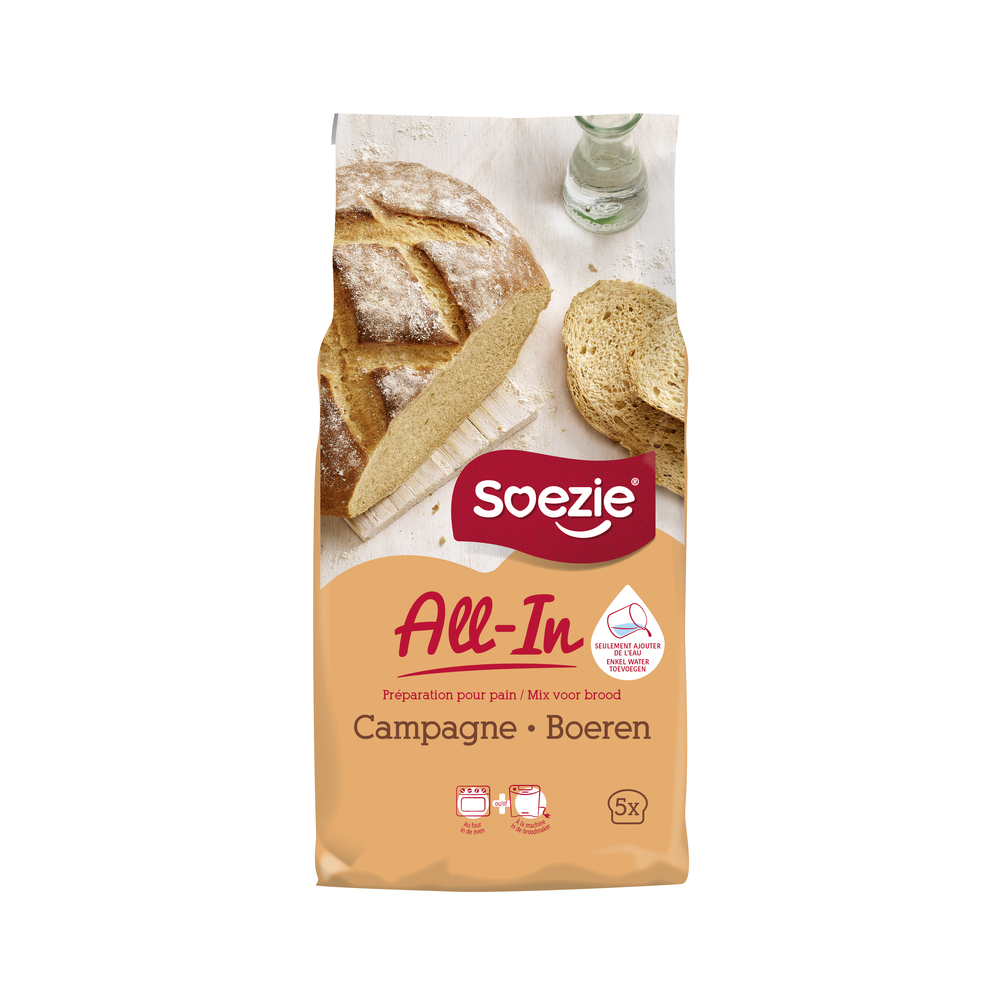 Farine All-In pour pain de campagne, 2,5kg