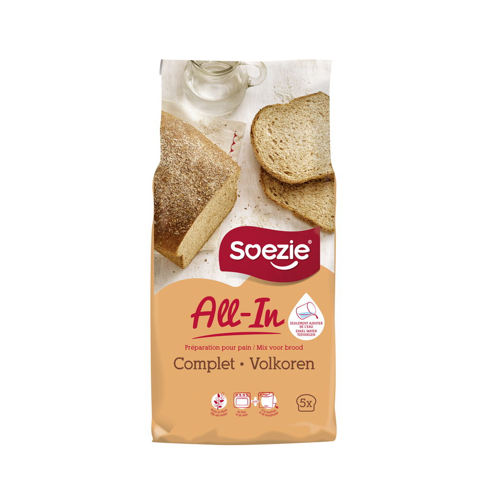 Farine All-In pour pain complet, 2,5kg