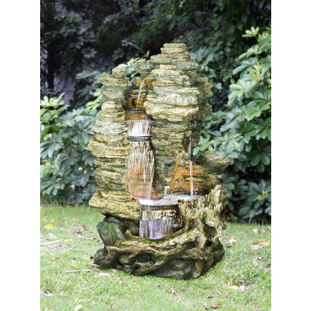 Kit fontaine décorative Miami : Gris L83xl106xH157cm Ubbink | Truffaut